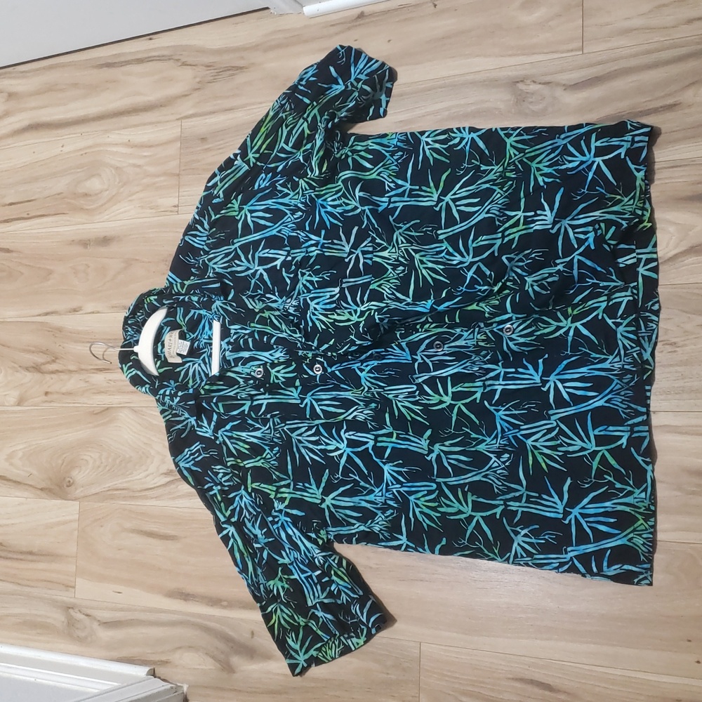 Men's Tropical Print Shirt